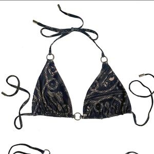BADWOOD "CALIFORNIA" Bikini Top in GOLD RUSH